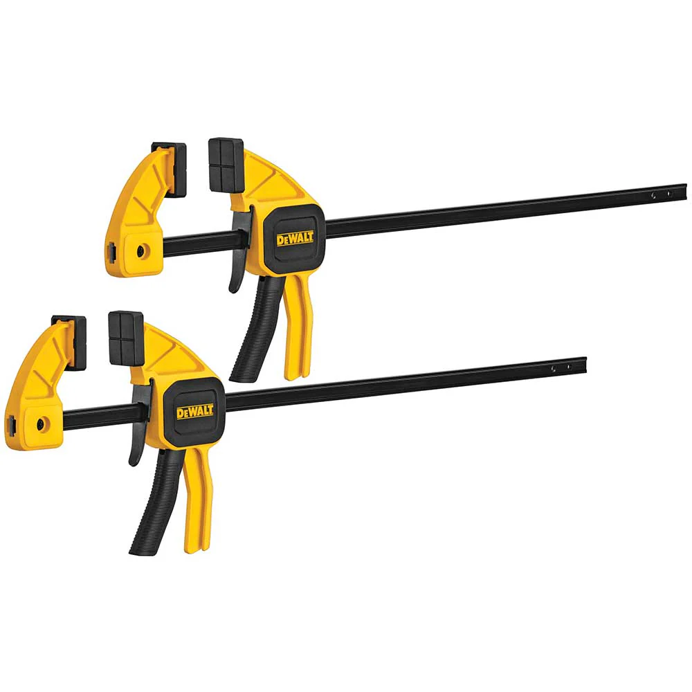 DeWALT DWHT83158 12 Medium Trigger Woodworking Bar Clamps - 2 Pack