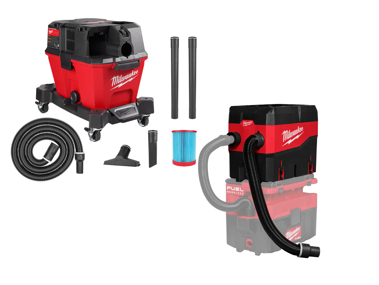 Milwaukee 0910-20DS M18 FUEL 6 Gallon Wet/Dry Vacuum w/ Debris Separator