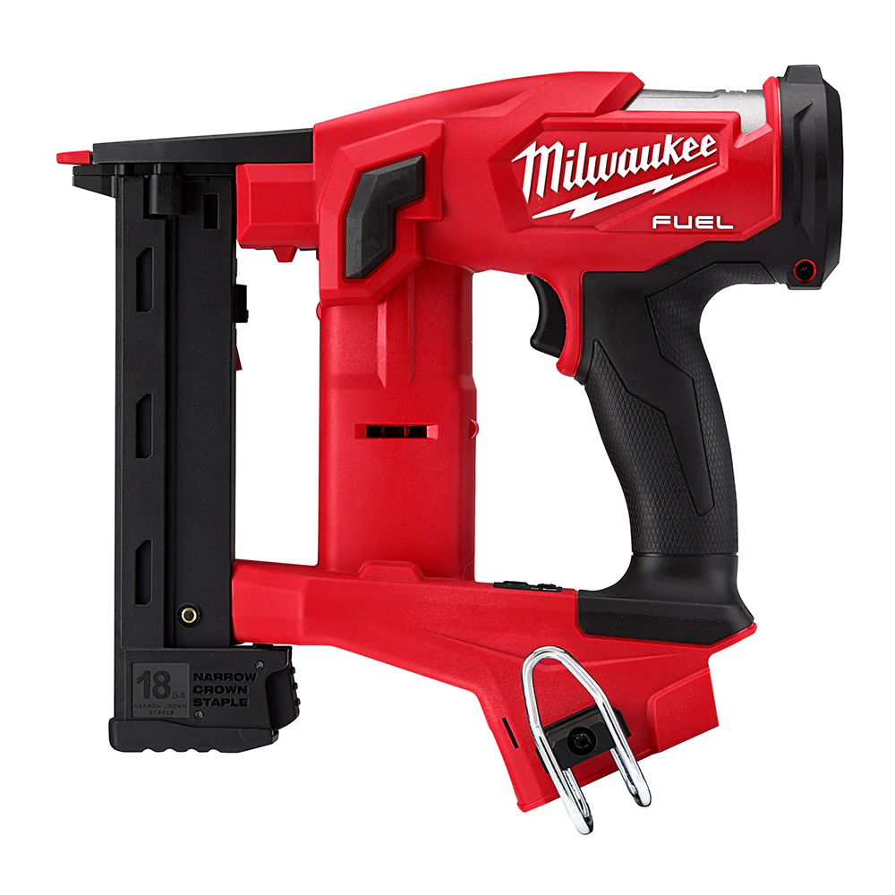 Milwaukee 2749-20x2 M18 FUEL 18 GAUGE 1/4 Crown Stapler Bundle w/ 2AH Battery