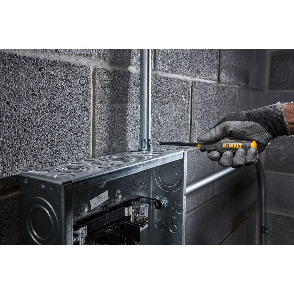 DEWALT DWHT65102 TOUGHSERIES MAX FIT Professional Grade Screwdriver Set - 8 PC