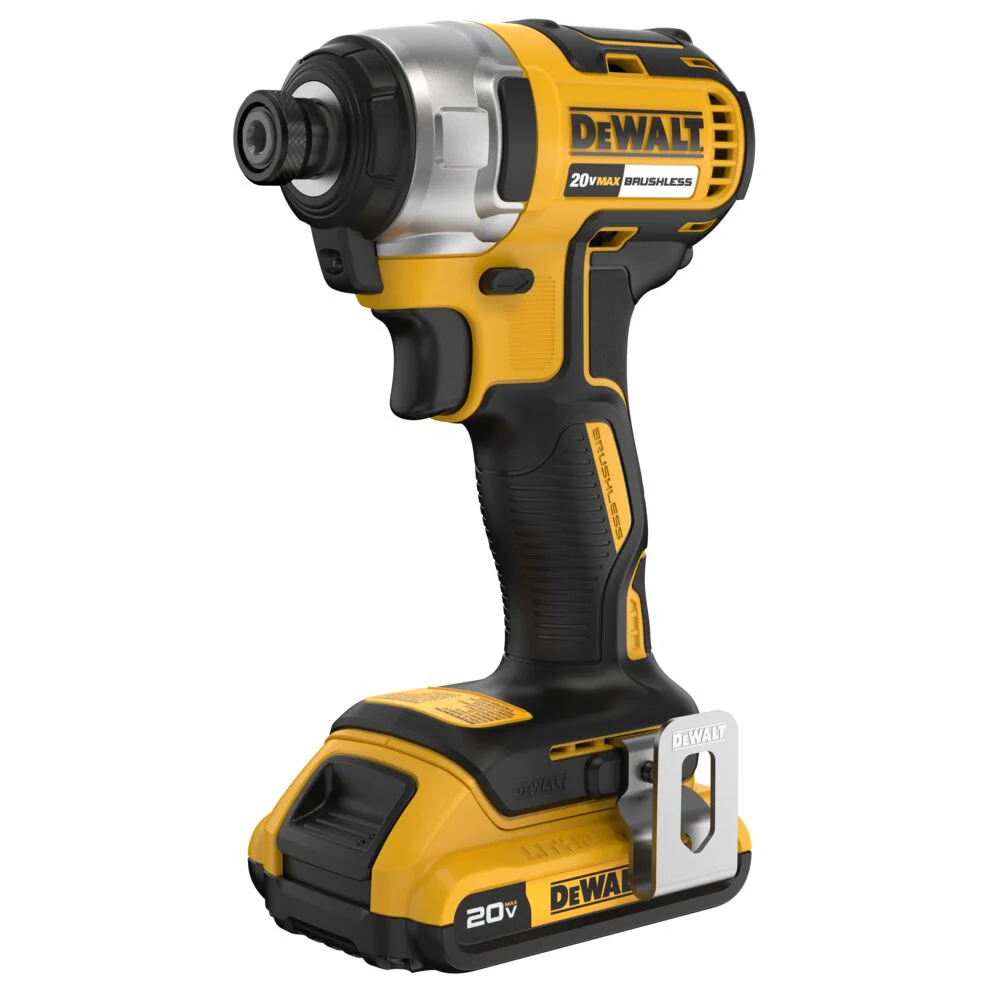 DeWALT DCF787D1 20V MAX 1/4 Brushless Li-Ion Impact Driver/Drill Kit