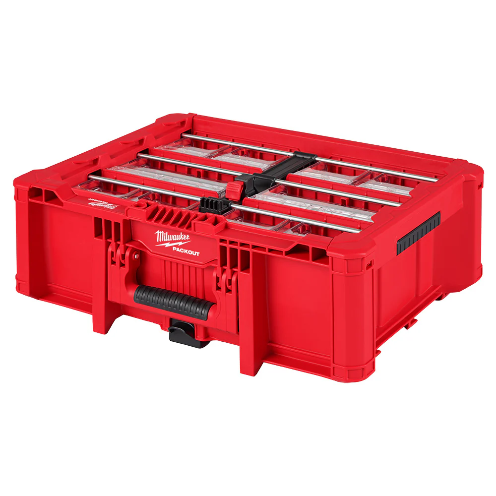 Milwaukee 48-22-8433 PACKOUT Tilt Bin Organizer w/ 10 Quick-Access Bins