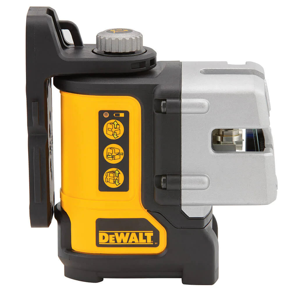 DeWALT DW089CG 3-Way IP54 Green Beam Self-Leveling Multi Line Laser Level