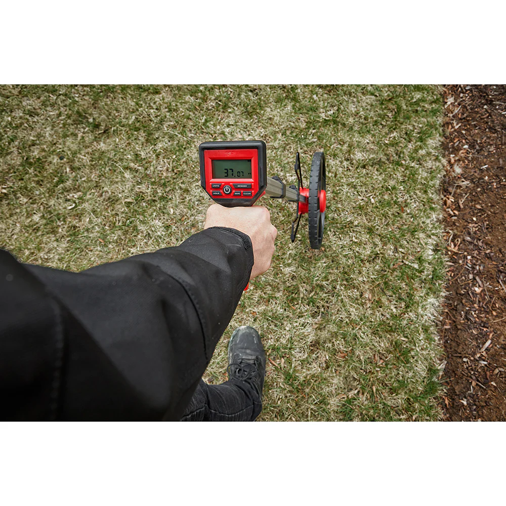 Milwaukee 48-22-5112 12 Digital Measuring Wheel w/ IP54 Backlit Screen