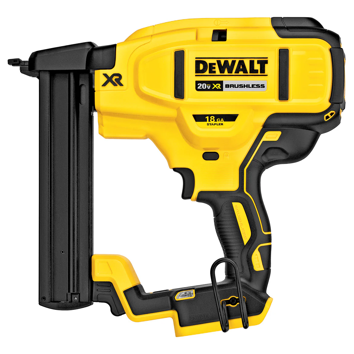 DeWALT DCN681B 20V MAX XR 18-Gauge Cordless Narrow Crown Stapler - Bare Tool
