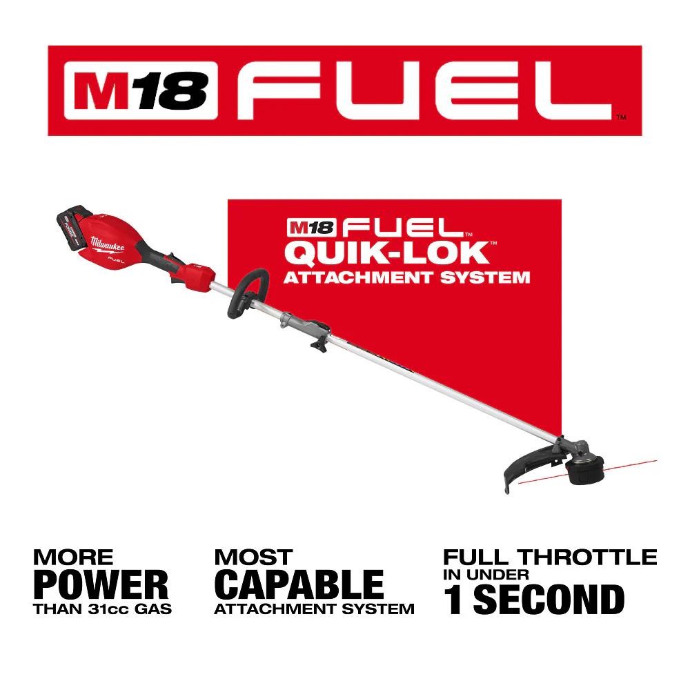 Milwaukee 3031-21BC M18 FUEL Timmer/Blower Combo Kit w/Brush Cutter Attachment