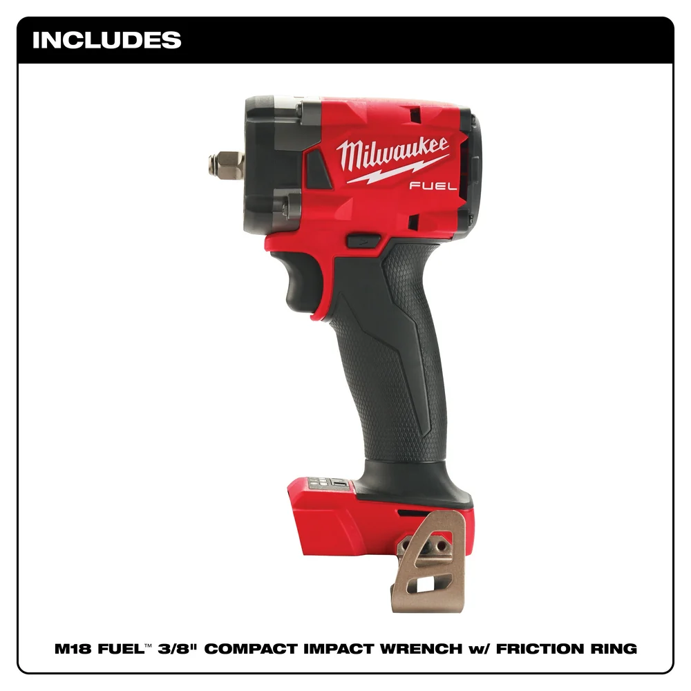 Milwaukee 2854-80 M18 FUEL 18V 3/8 Compact Impact Wrench - Recon - Bare Tool