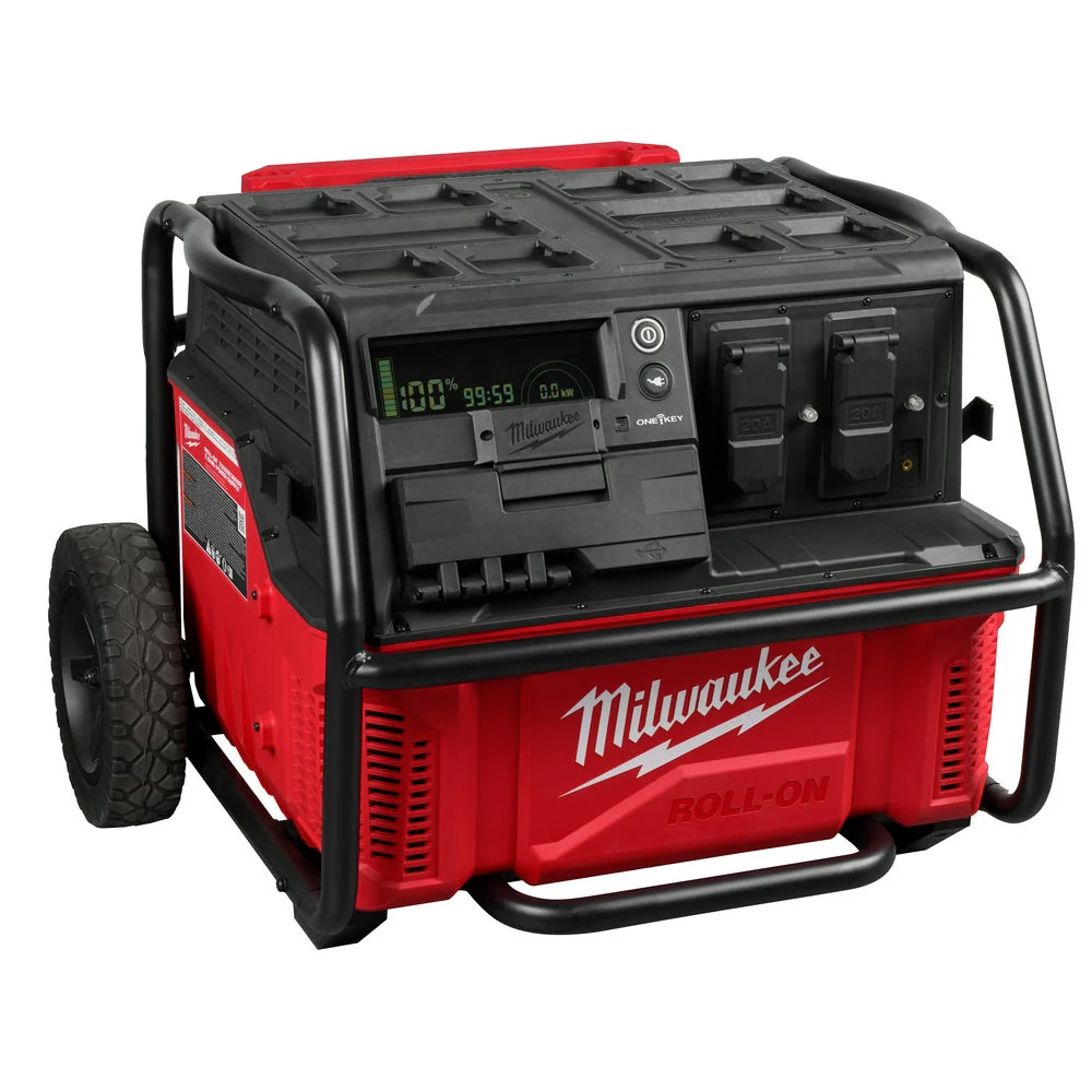 Milwaukee 3300R ROLL-ON PACKOUT 7200W/3600W 2.5kWh Battery Station Power Supply
