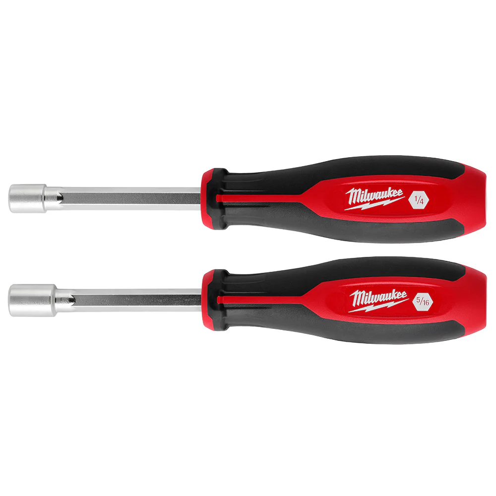 Milwaukee 48-22-2442 SAE HollowCore Nut Driver Set - 2 PC
