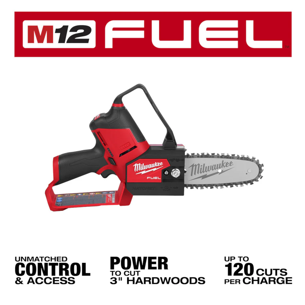 Milwaukee 2527-20 M12 FUEL 12V HATCHET 6 Cordless Pruning Saw - Bare Tool