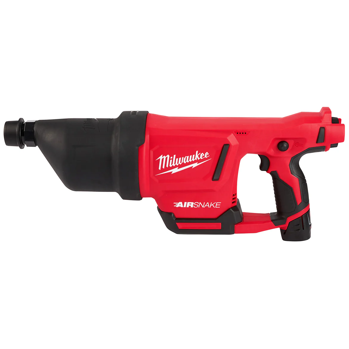 Milwaukee 2572B-21 M12 12V Airsnake Drain Cleaning Air Gun Kit w/ Attachments