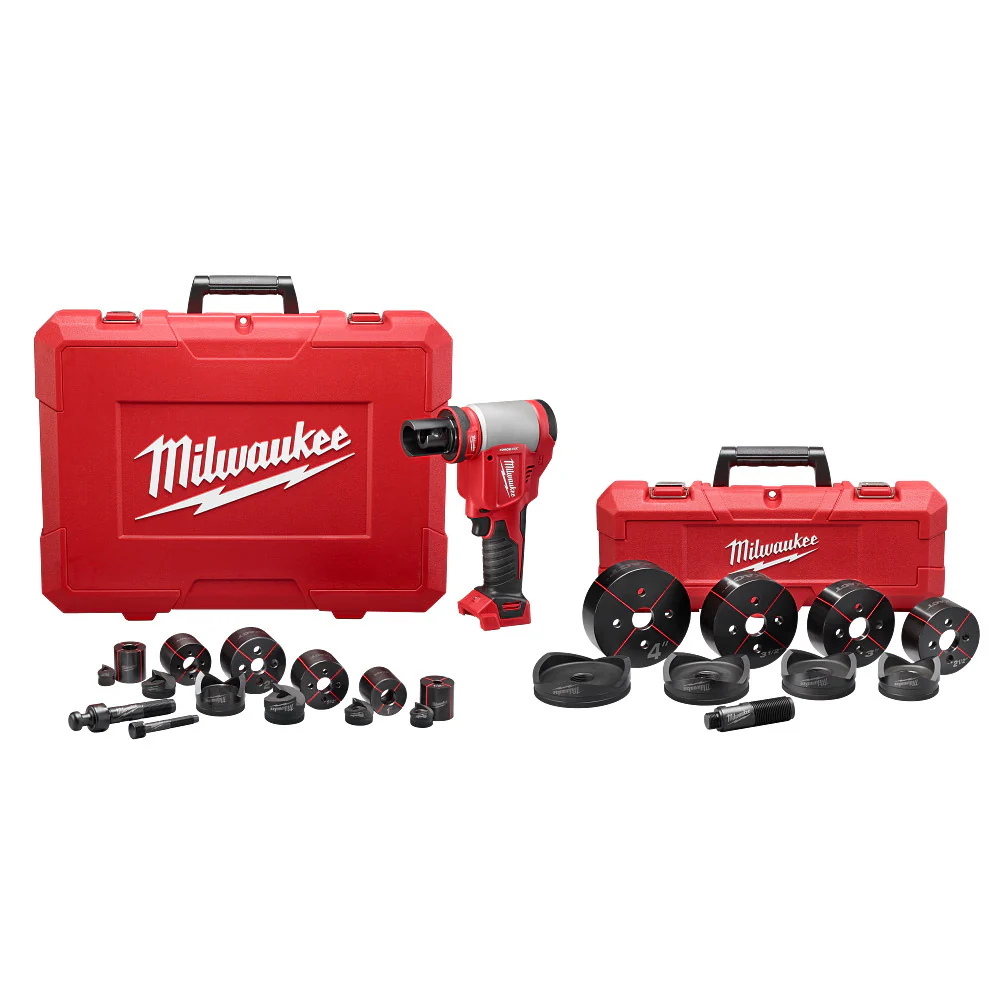 Milwaukee 2676-04 M18 FORCE LOGIC 18V 10 Ton Knockout Tool 1/2-4
