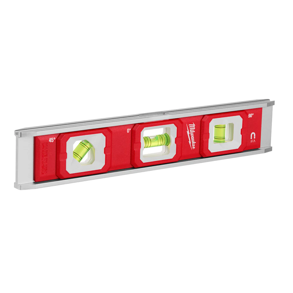 Milwaukee 48-22-5106 10 Durable High Contrast Torpedo Level w/ Vials