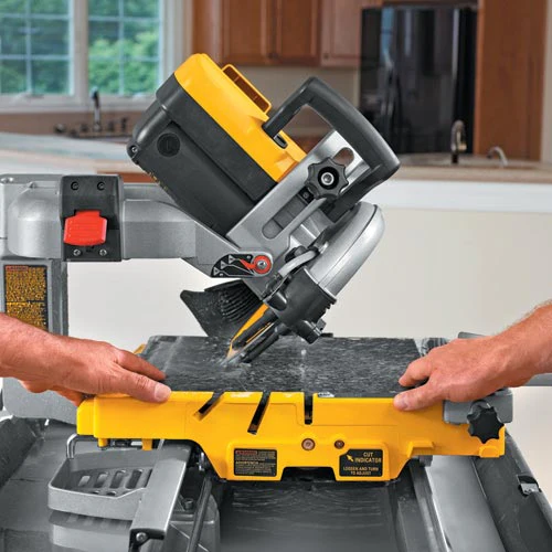 DeWALT D24000S 10 Wet Tile Stone Slate Saw w/ Portable Stand D24000