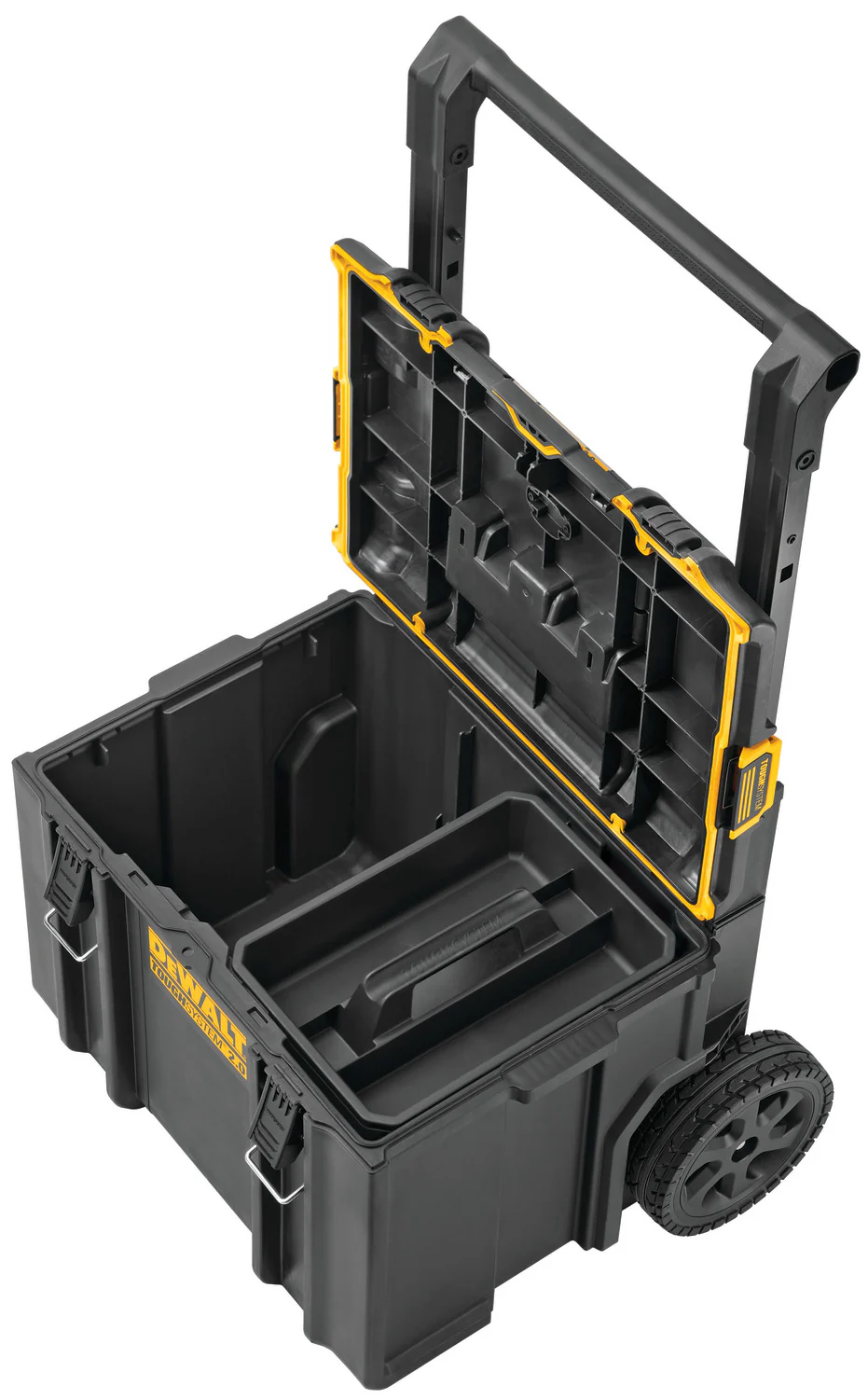 DeWALT DWST08450-KIT4 TOUGHSYSTEM 2.0 Rolling Toolbox w/ 24-Pocket Tool Bag