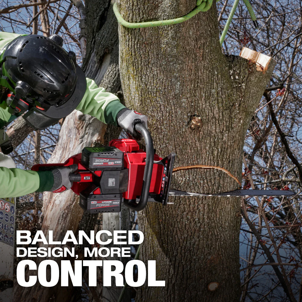 Milwaukee 2827-22 M18 FUEL 18V 20 Dual Battery Chainsaw Kit