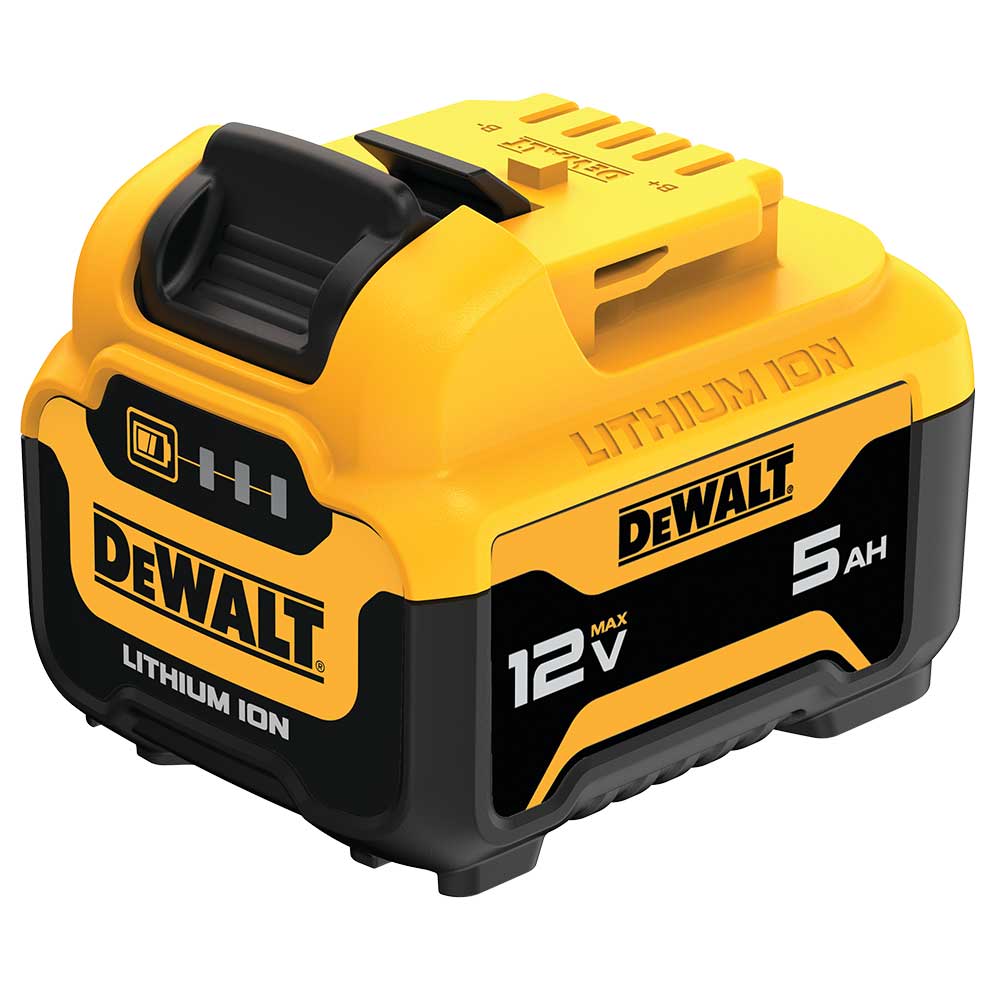 DeWALT DCB126 12V MAX 5.0Ah Lithium-Ion Lightweight Compact Battery