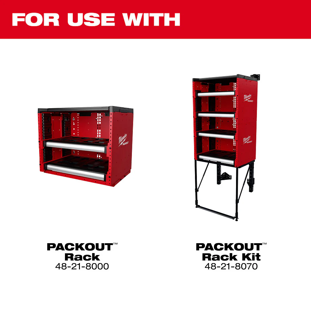 Milwaukee 48-21-8010 PACKOUT Rack Frame w/ 400 lbs. Weight Capacity