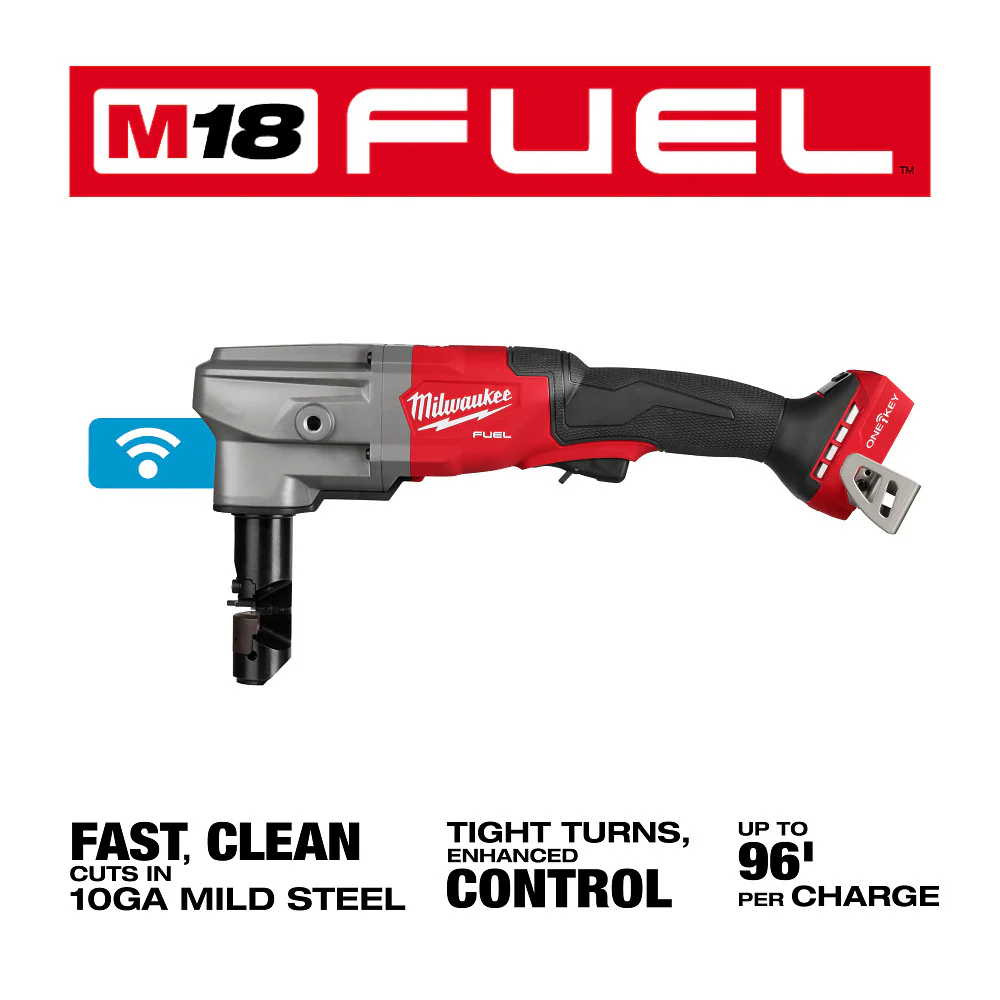 Milwaukee 3476-20 M18 FUEL 18V 10 Gauge Li-Ion Cordless Nibbler - Bare Tool