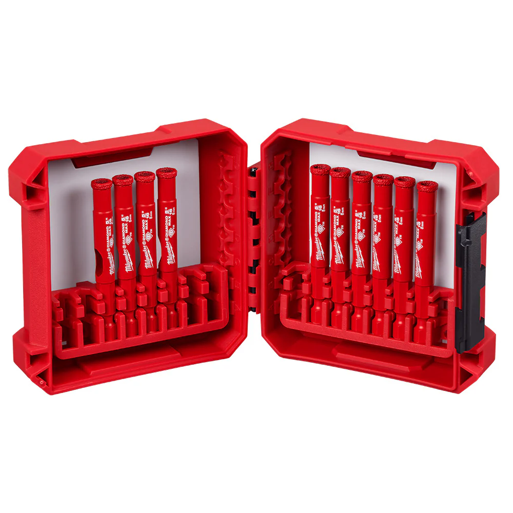 Milwaukee 49-56-0542 DIAMOND MAX 5/16 Diamond Grit Hole Saw - 10 PK