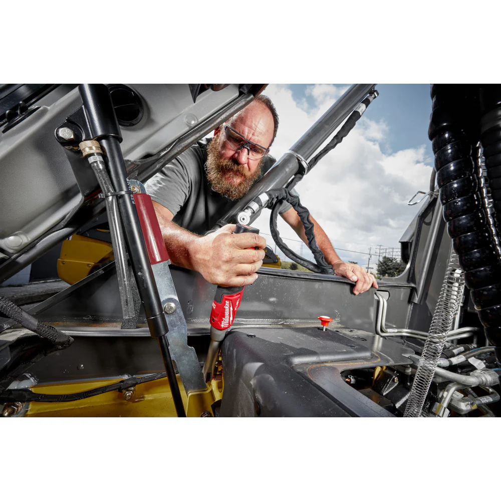 Milwaukee 2568-20 12V FUEL M12 1/4 Extended Reach High Speed Ratchet -Bare Tool