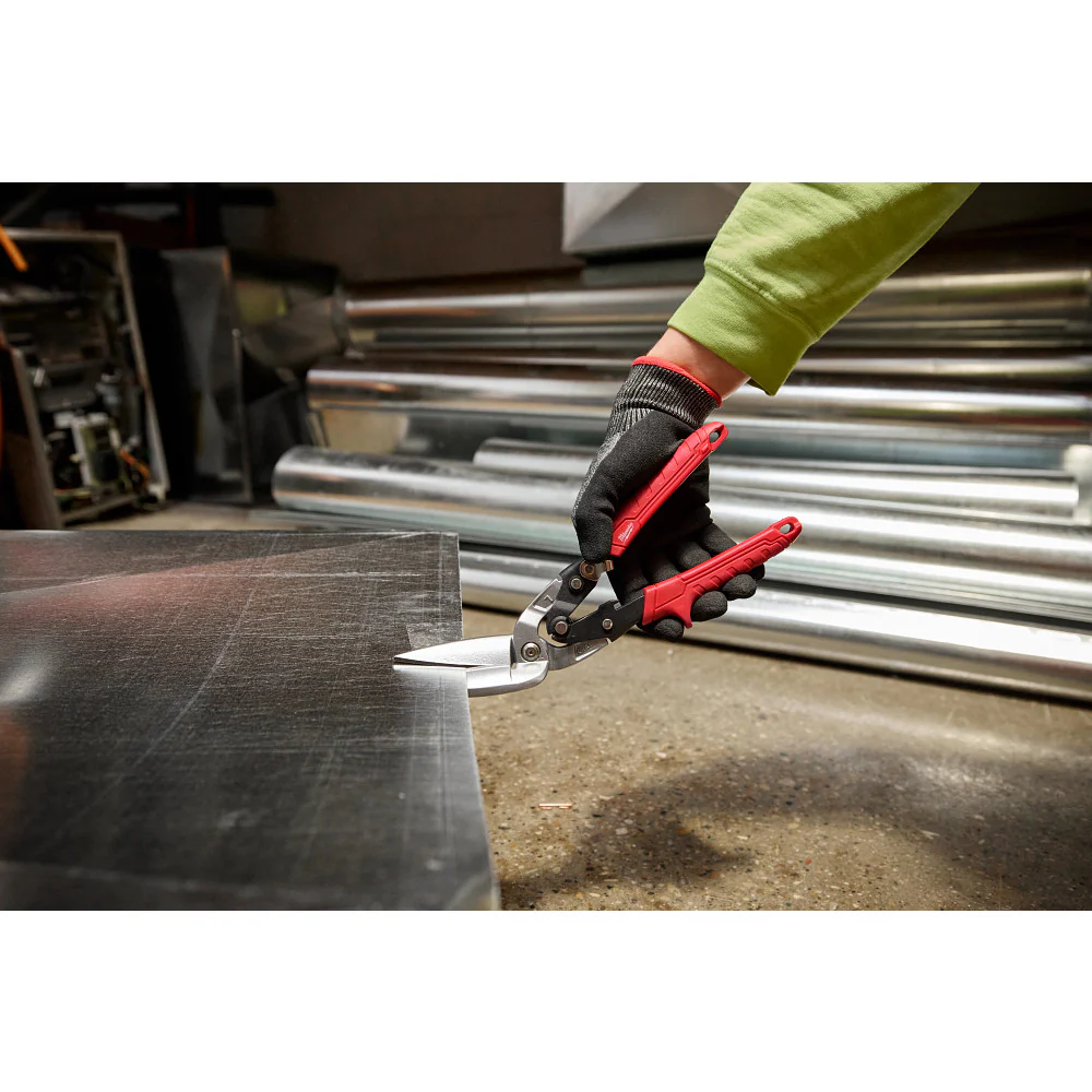 Milwaukee 48-22-4553 Offset Aviation Snip Set w/ Color Coded Handles - 2 PC