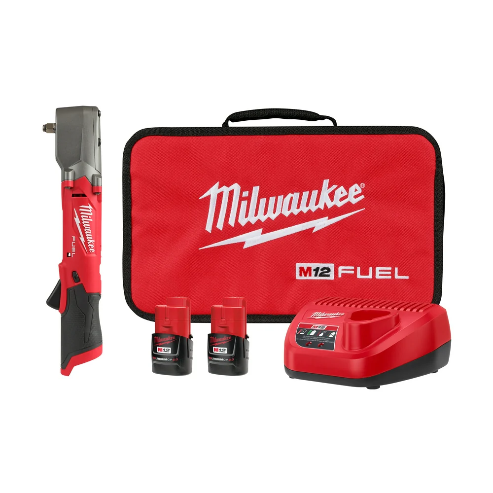 Milwaukee 2564-22 M12 FUEL 12V 3/8 Cordless Right Angle Impact Wrench Kit