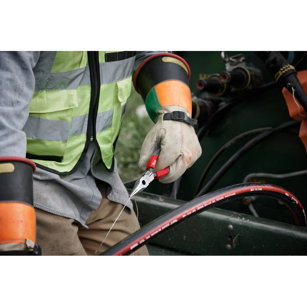 Milwaukee MT555 8 Long Nose Comfort Grip Pliers - Made In USA