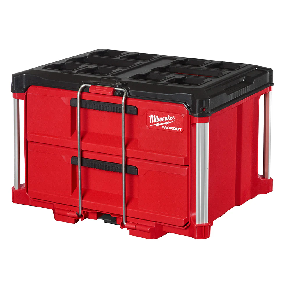 Milwaukee 48-22-8420 PACKOUT Rolling Drawer Tool Box with 2 Drawer Boxes