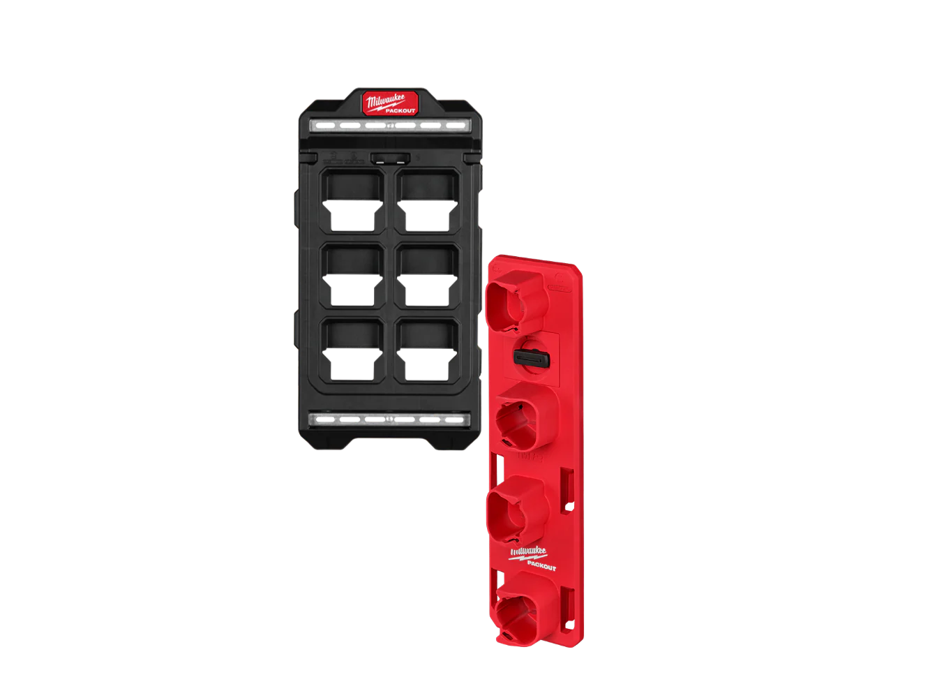 Milwaukee 48-22-8496-M12 PACKOUT Compact Wall Plate w/ M12 Battery Rack