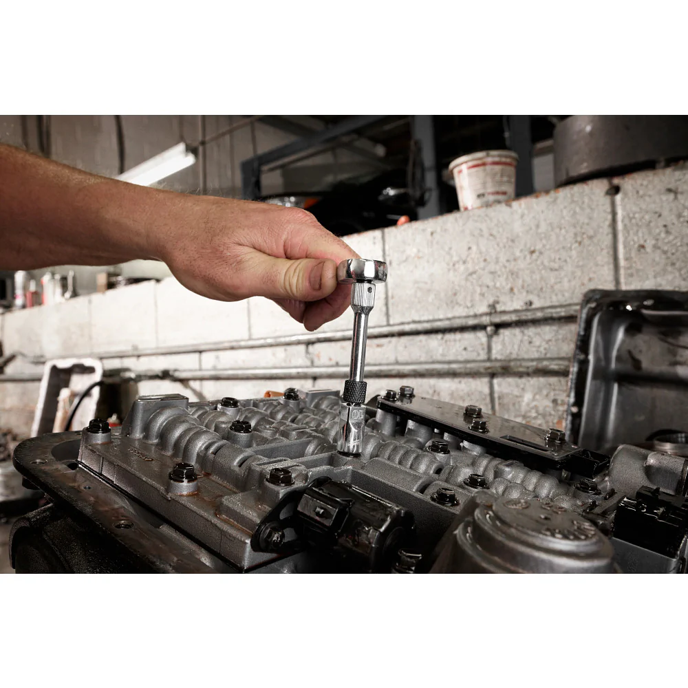 Milwaukee 48-22-9360 1/4 Drive Locking Extension Set w/ Storage Rack - 3 PC