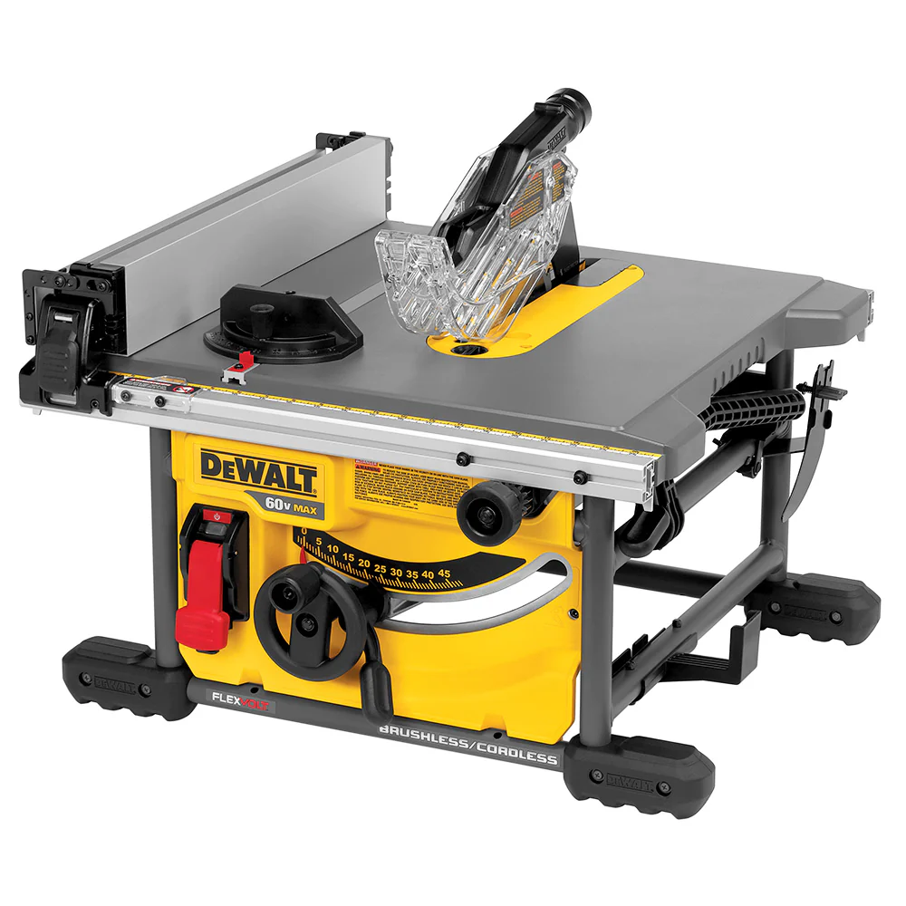 DeWALT DCS7485T1 60V FLEXVOLT 8-1/4-Inch Adjustable Table Saw Kit
