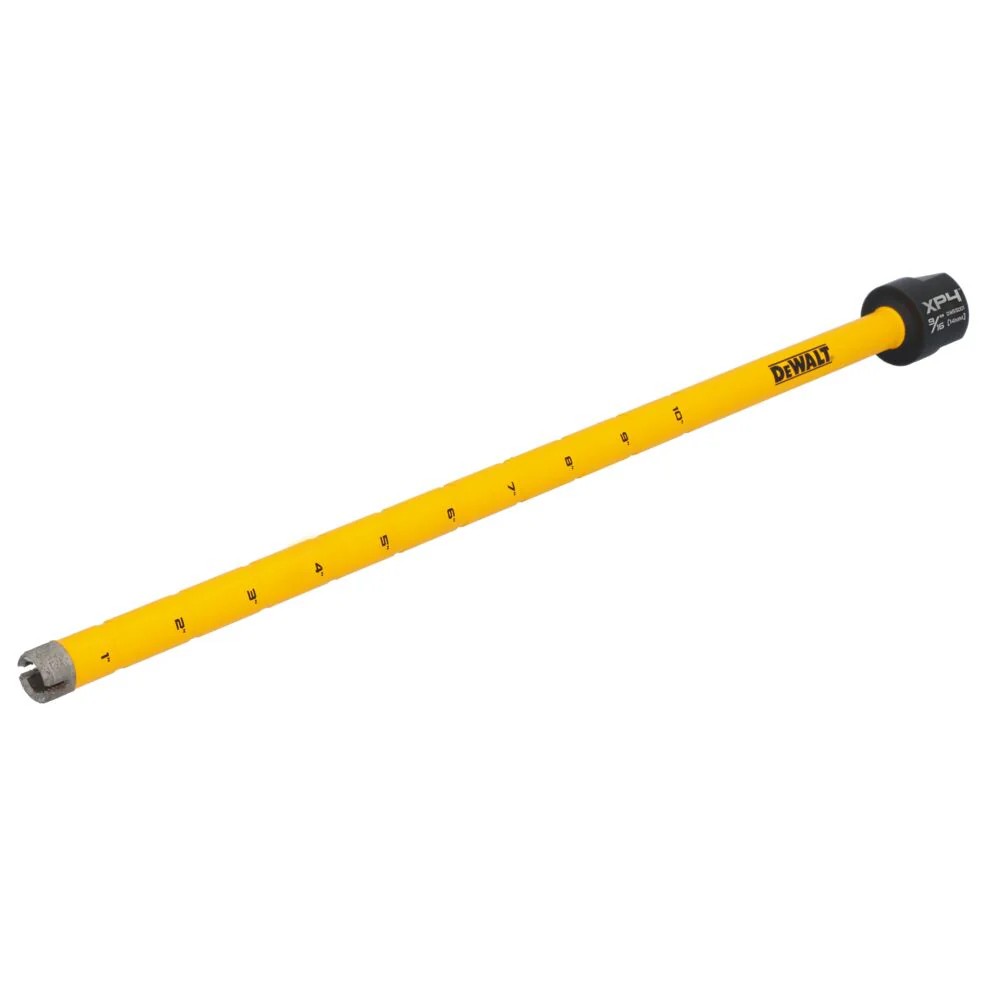 DeWALT DW55001 9/16 X 15 Cordless Diamond Core Bit w/ Recessed Grooves