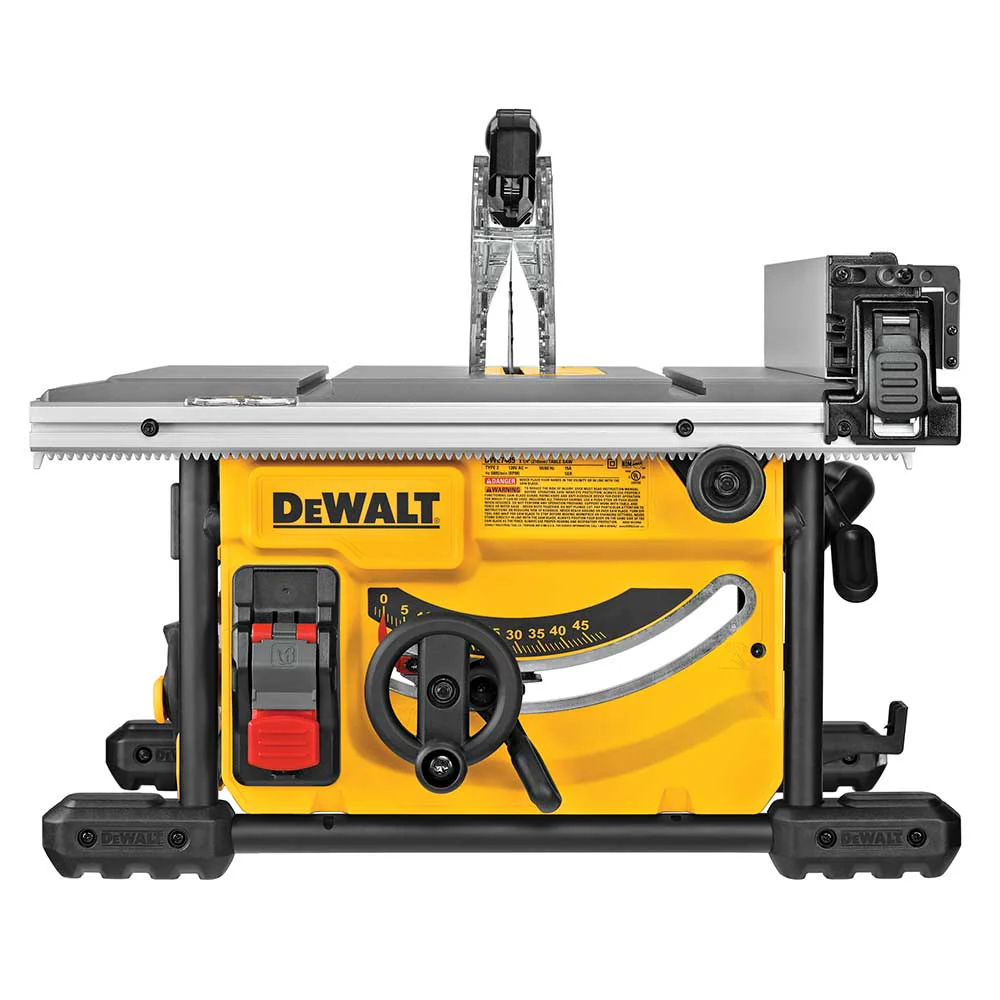 DeWALT DWE7485WS 15 Amp 8-1/4 Corded Compact Jobsite Table Saw w/ Table Stand