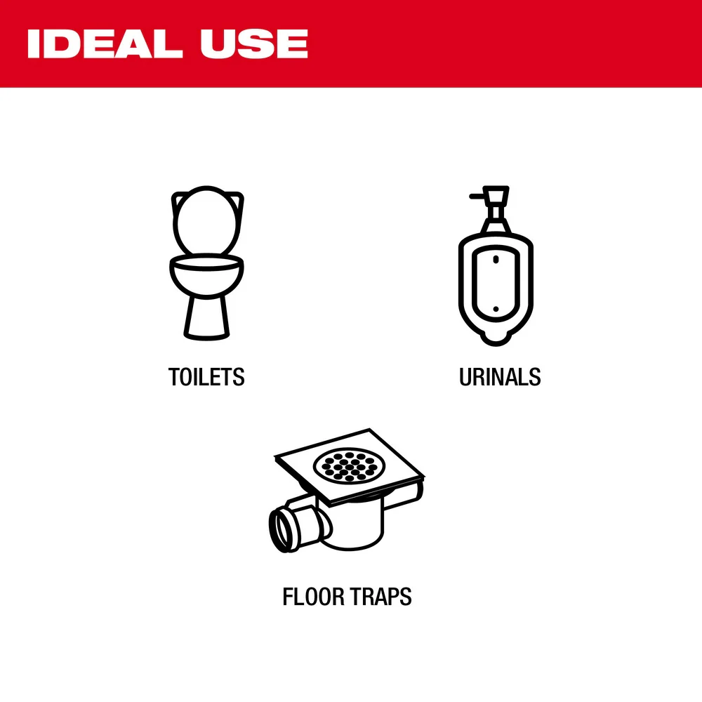 Milwaukee 3577-21 M12 12V TRAPSNAKE 2-Tool Cordless Brushed Combo Kit