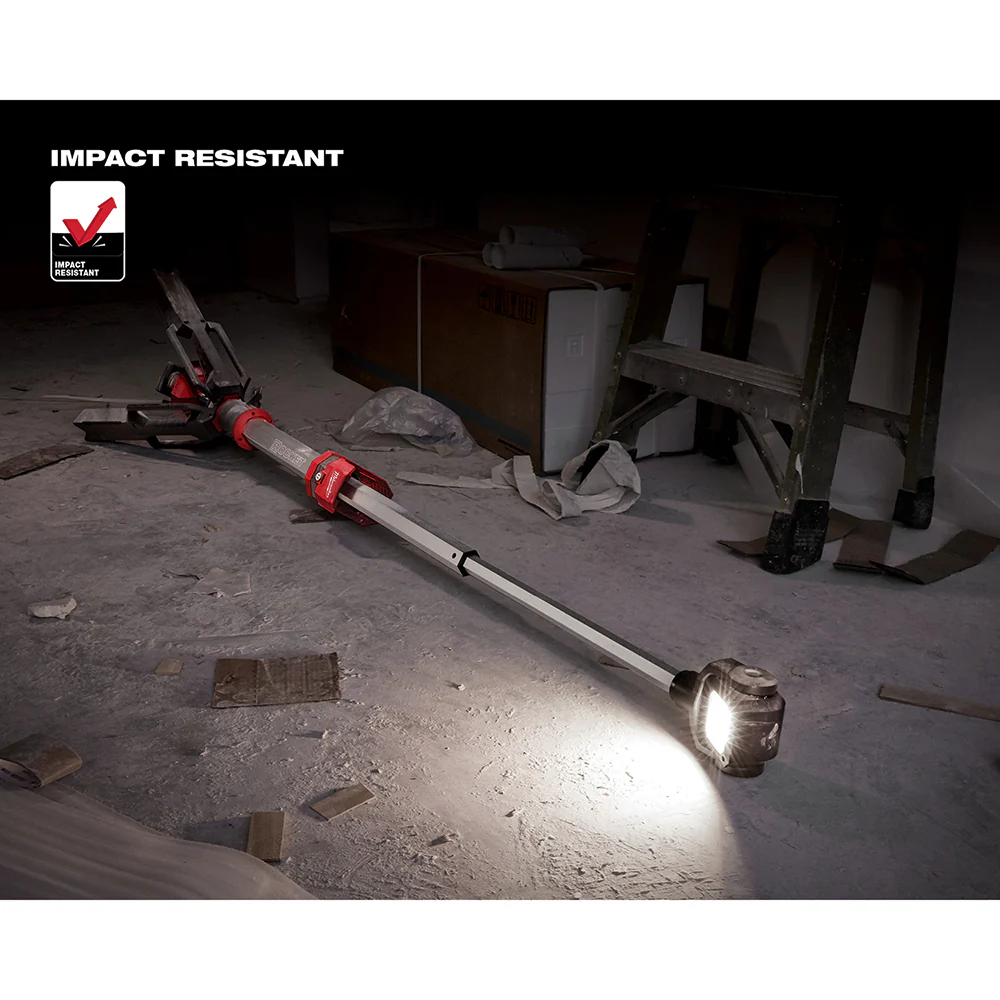 Milwaukee 2132-20 M12 12V 1.400-Lumen Dual Power Tower Light - Bare Tool