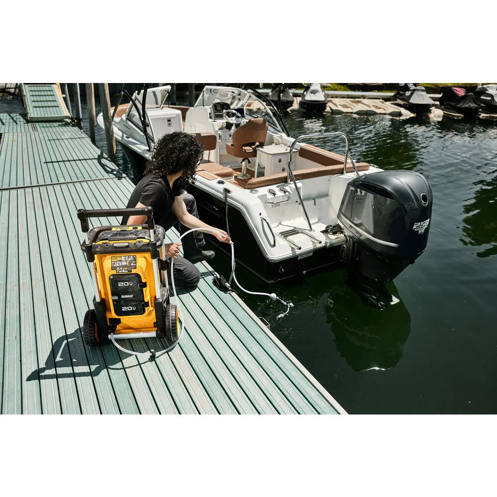 DeWALT DCPW1600Y2 DeWALT 2X20V 1600 PSI Pressure Washer Kit