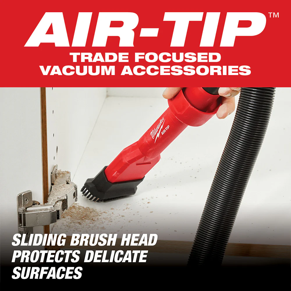 Milwaukee 49-90-2028 AIR-TIP 2-in-1 Utility Brush Tool Attachment