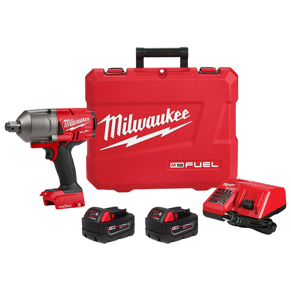 Milwaukee 2864-22R M18 FUEL 18V ONE-KEY High Torque Impact Wrench 3/4 Friction Ring