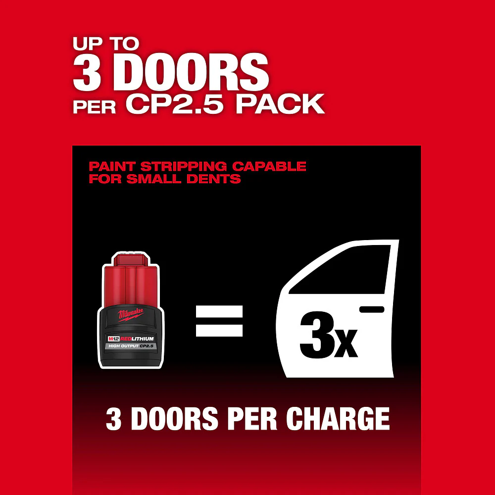 Milwaukee 2585-22CX M12 FUEL 12V 6 Random Orbital Sander Kit (3/16)