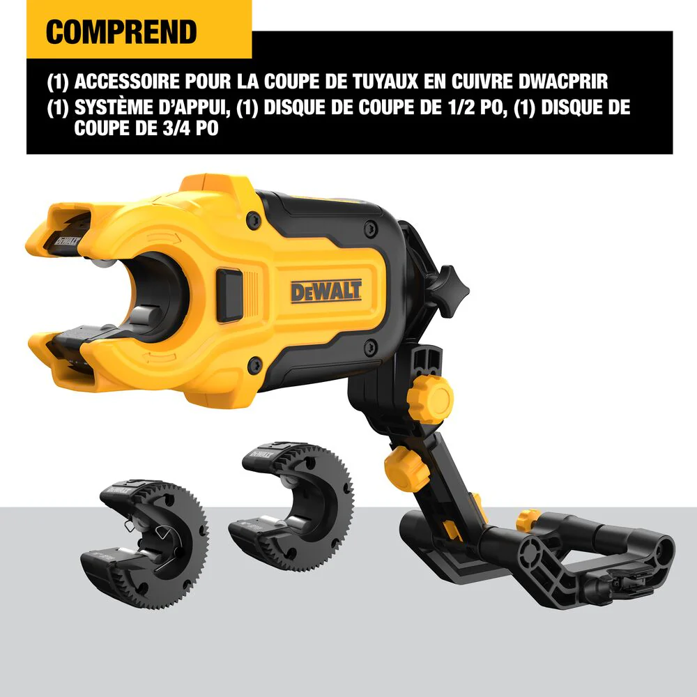 DeWALT DWACPRIR IMPACT CONNECT Copper Pipe Cutter Attachment for Impact Driver