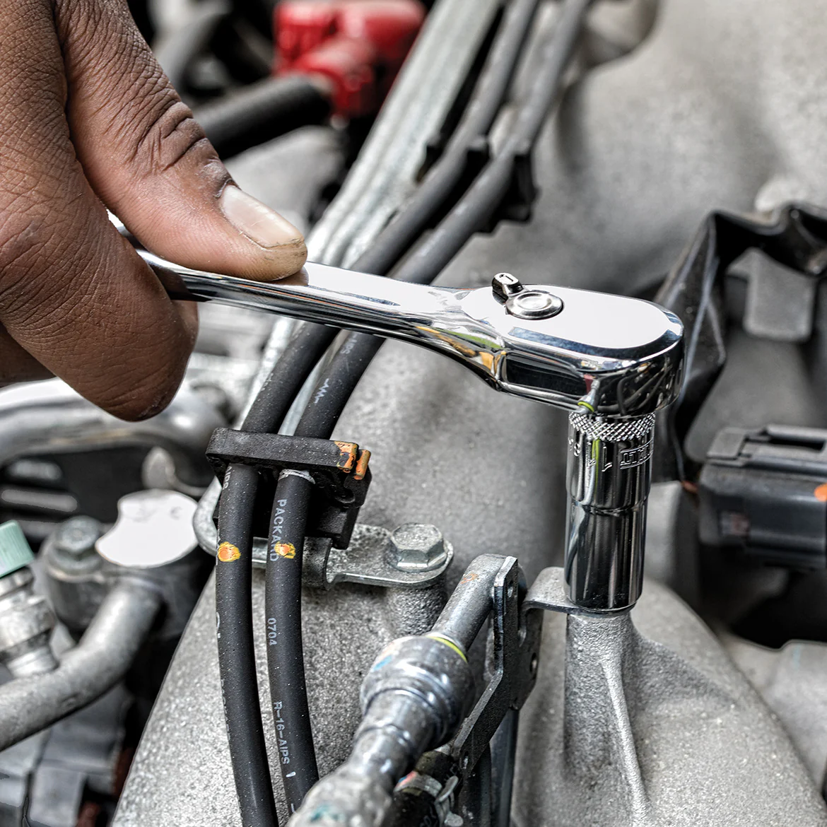 DeWALT DWMT81535 Durable Chrome SAE Quick Release Mechanics Tool Set - 247pc