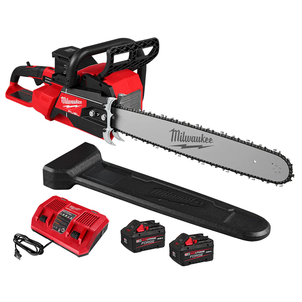 Milwaukee 2827-22 M18 FUEL 18V 20 Dual Battery Chainsaw Kit