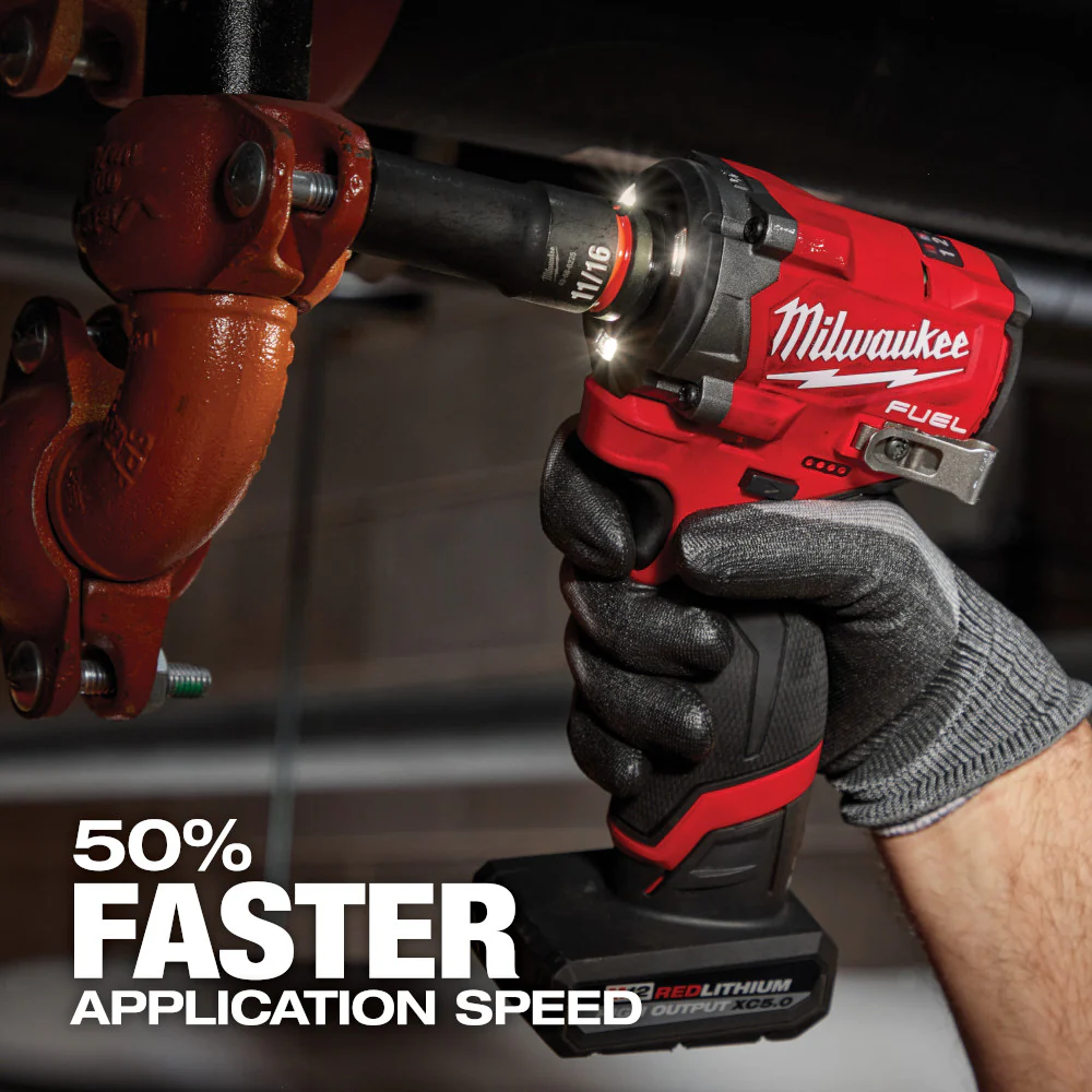 Milwaukee 2563P-20 M12 FUEL 12V 1/2 Impact Wrench w/ Pin Detent - Bare Tool