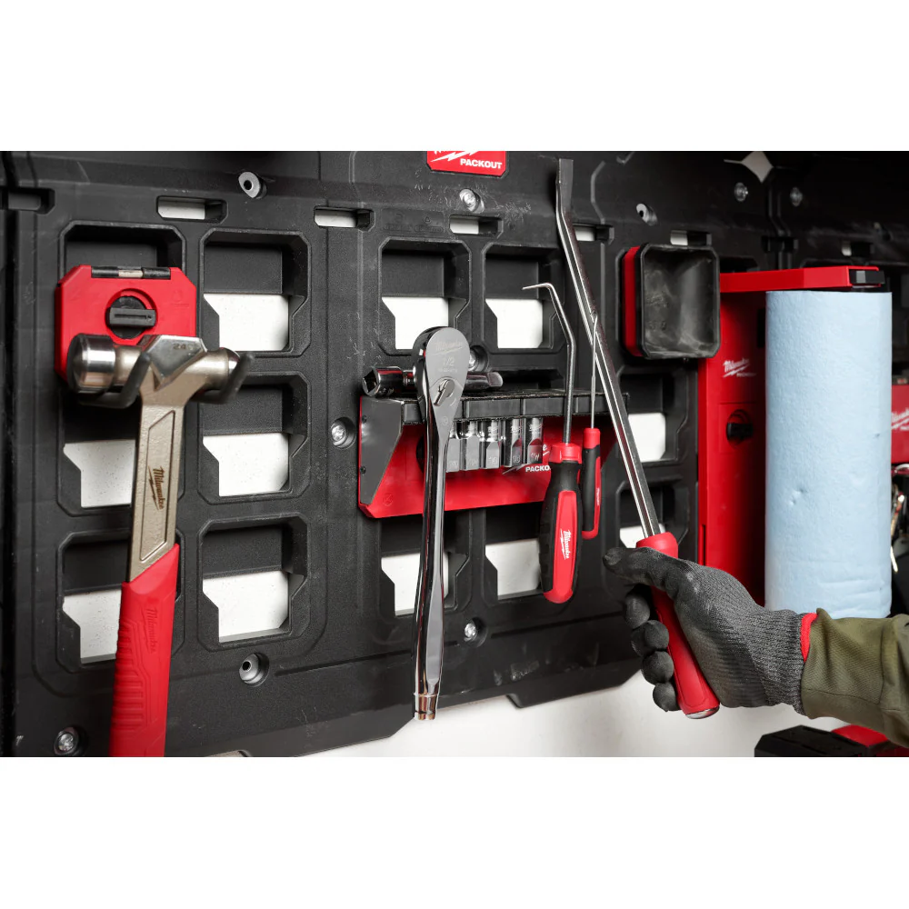 Milwaukee 48-22-8346 PACKOUT Magnetic Wall Mounted Rack