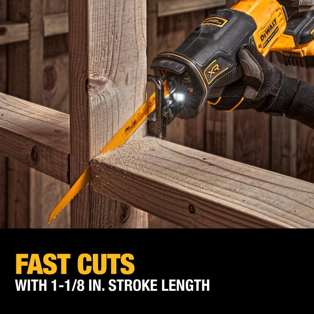 DeWALT DCK449P2 20V MAX XR Brushless 4 Tool Combo Kit w/ 5.0AH Batteries