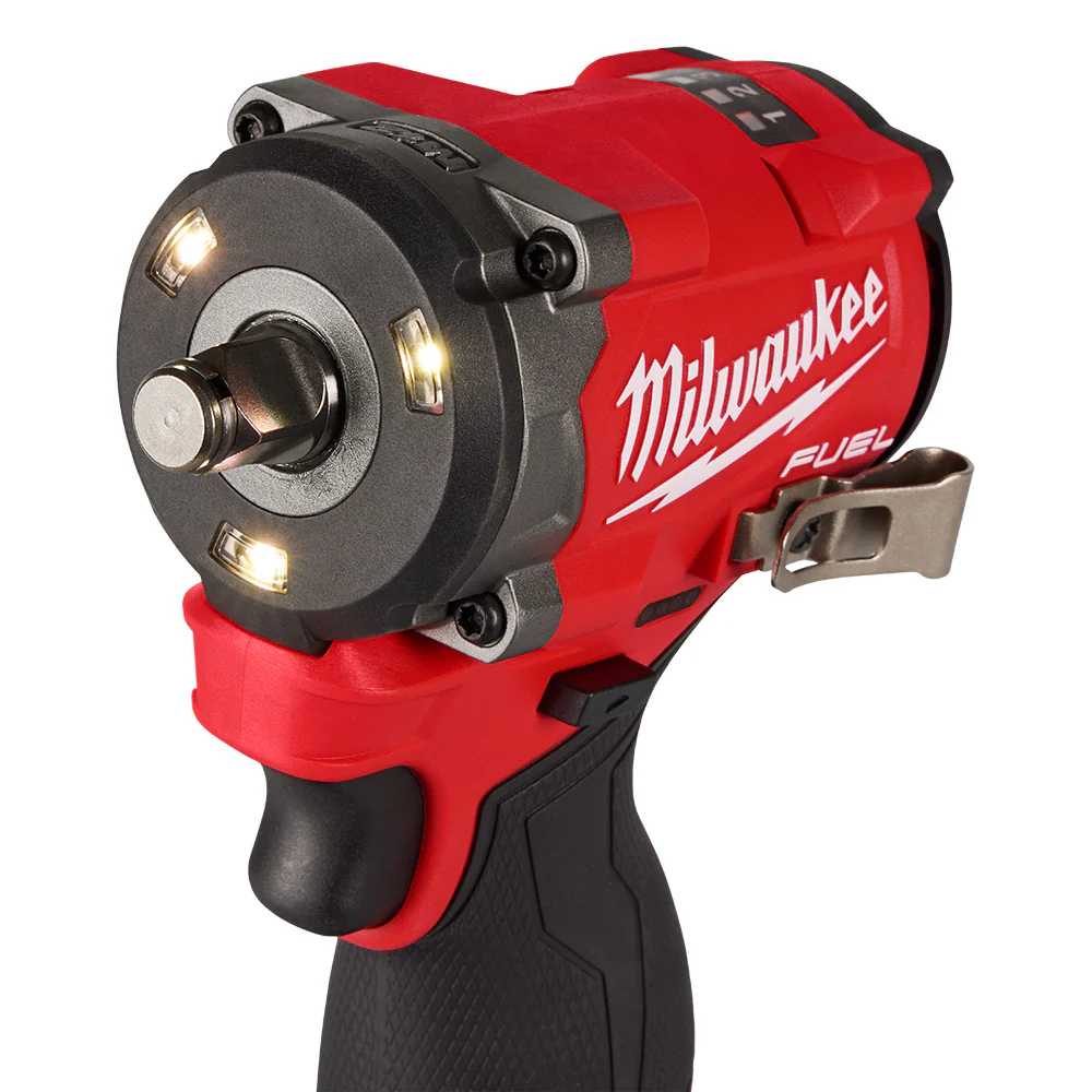 Milwaukee 2563-22 M12 FUEL 12V 1/2 Corddles Stubby Impact Wrench Kit