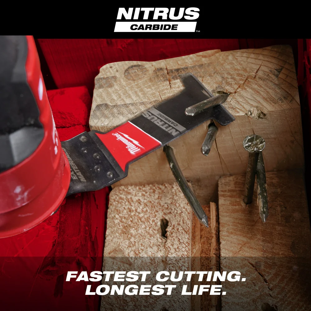 Milwaukee 49-25-1575 NITRUS CARBIDE 1-3/8 Extreme Multi-Tool Blade - 5 PK