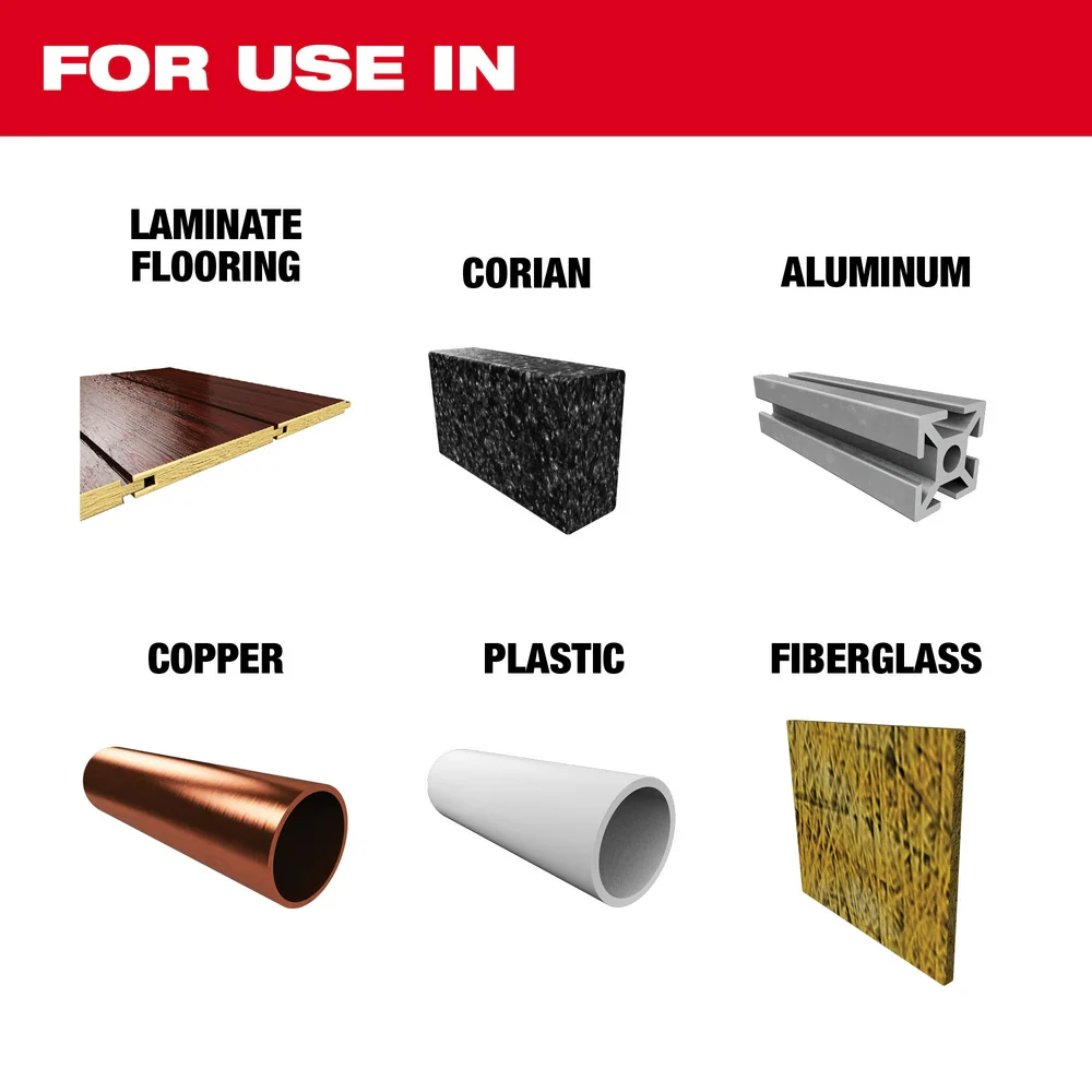 Milwaukee 48-40-0643 6-1/2 52T Anti Friction Laminate Track Saw Blade