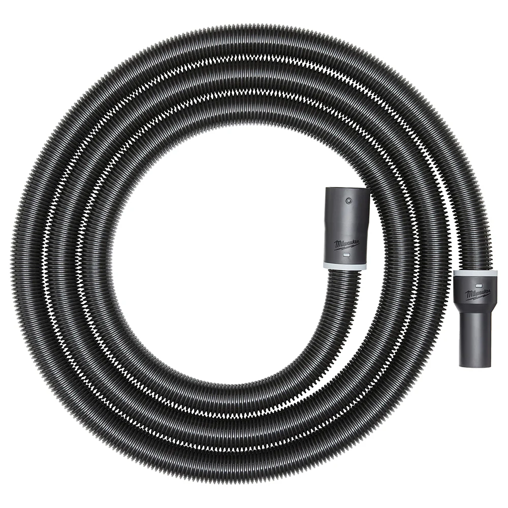 Milwaukee 49-90-1984 1-7/8 x 16' Durable Crush Resistant Flexible Vacuum Hose